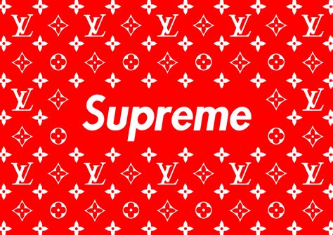 supreme x louis vuitton wallpaper